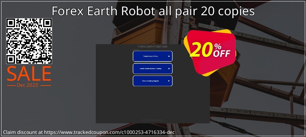 Forex Earth Robot all pair 20 copies coupon on Tell a Lie Day offering sales