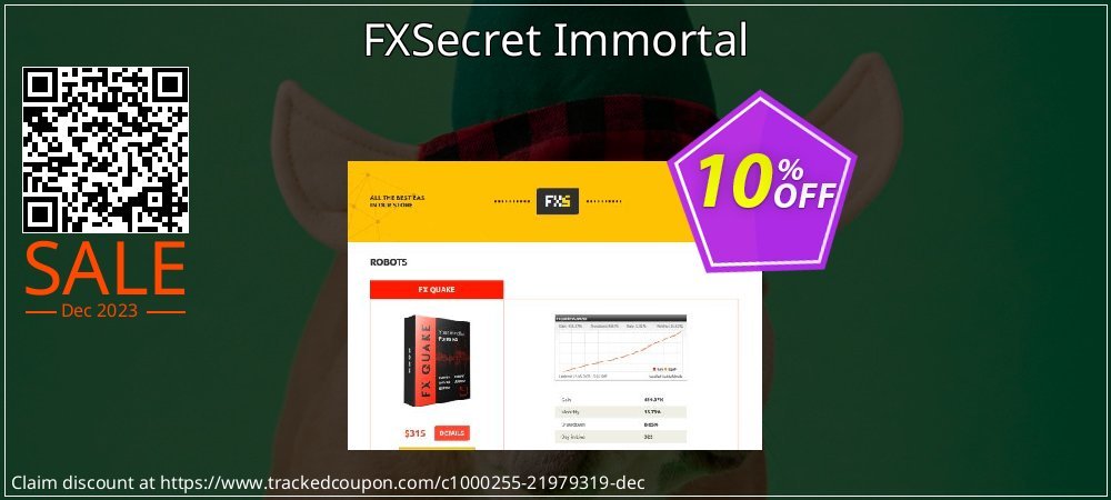 FXSecret Immortal coupon on Tell a Lie Day offer