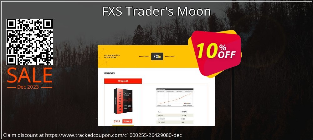 FXS Trader's Moon coupon on National Walking Day deals