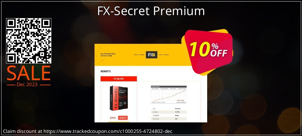 FX-Secret Premium coupon on Working Day discounts