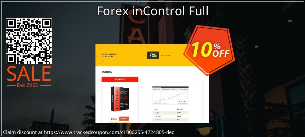 Forex inControl Full coupon on National Walking Day sales