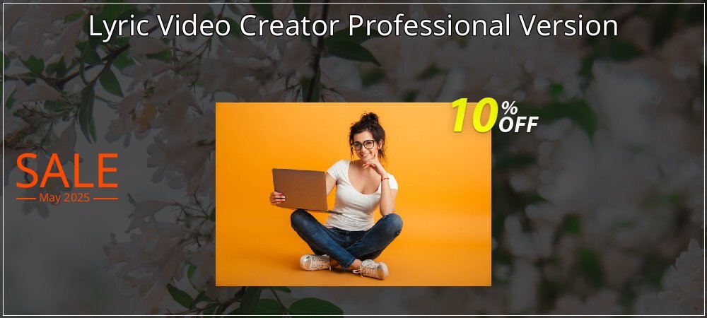 Lyric Video Creator Professional Version coupon on Tell a Lie Day deals