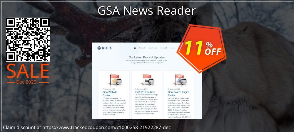 GSA News Reader coupon on April Fools' Day super sale