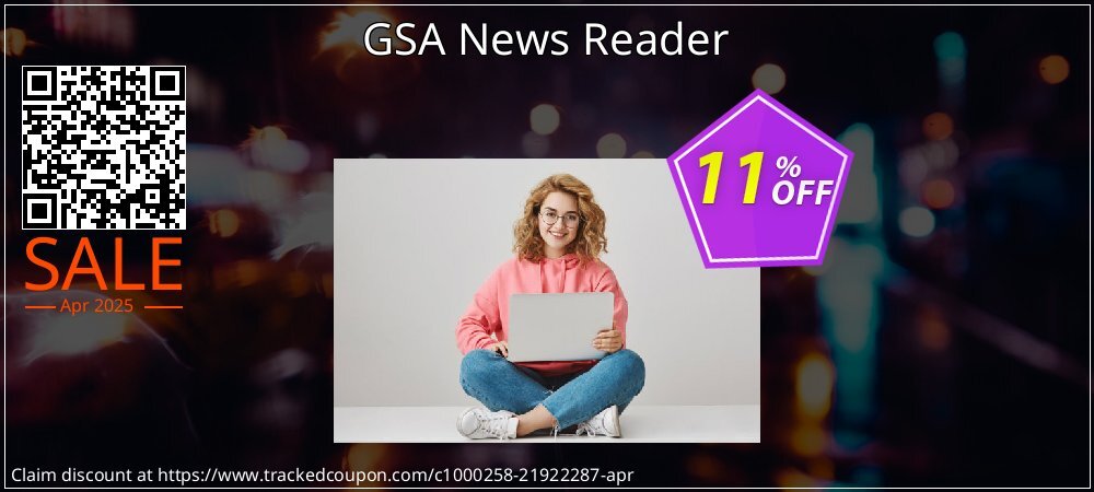 GSA News Reader coupon on April Fools' Day super sale