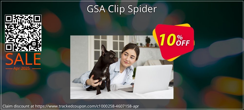 GSA Clip Spider coupon on Easter Day offering discount