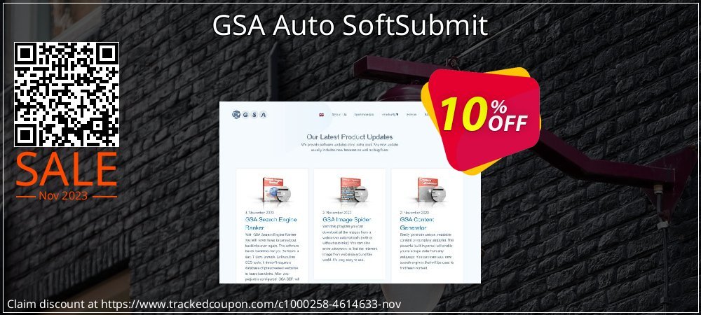 GSA Auto SoftSubmit coupon on Easter Day sales