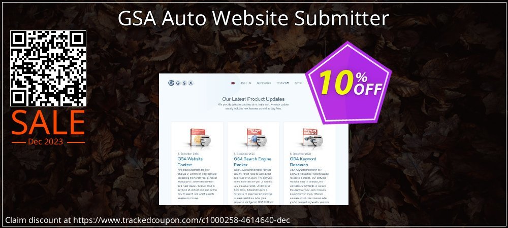 GSA Auto Website Submitter coupon on National Walking Day discounts