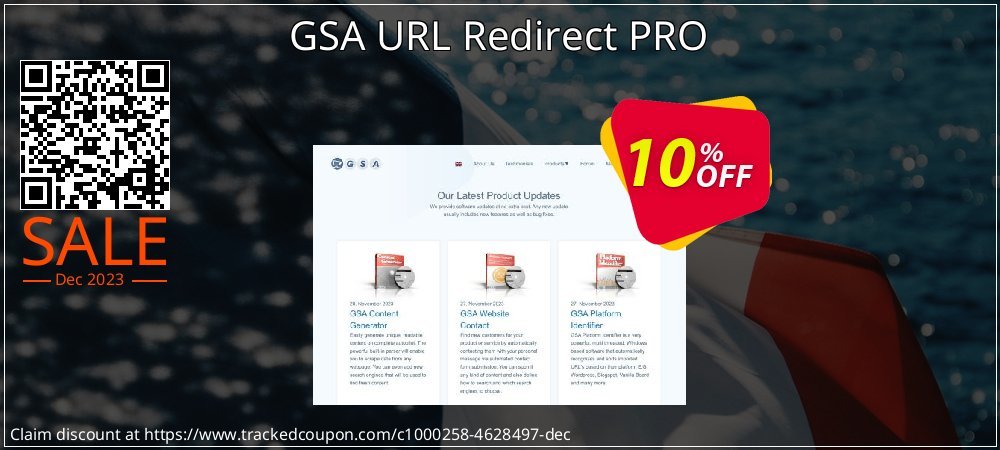 GSA URL Redirect PRO coupon on April Fools' Day offering discount