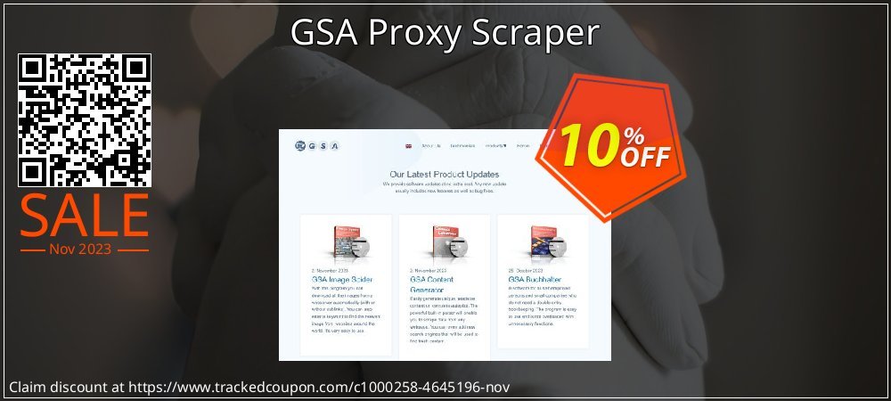 GSA Proxy Scraper coupon on World Party Day promotions