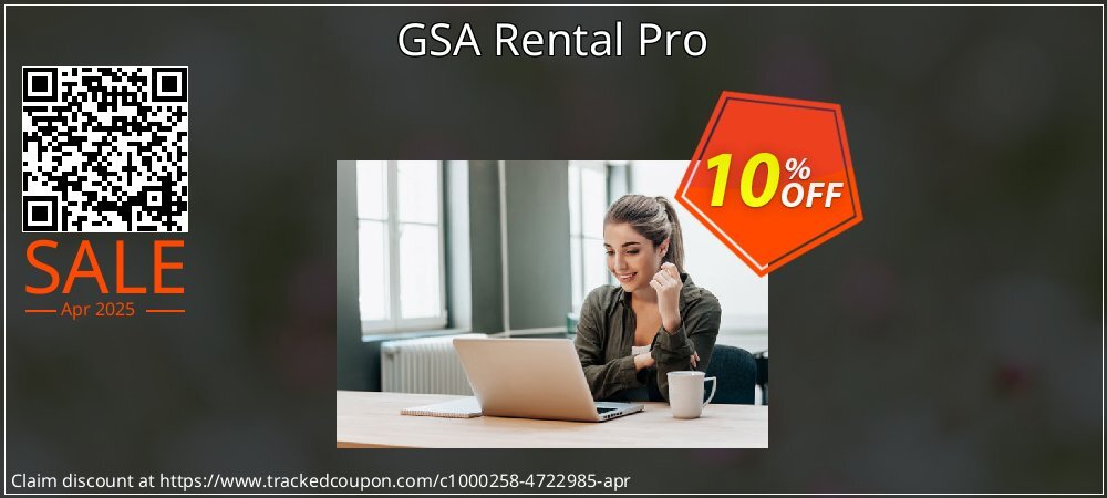 GSA Rental Pro coupon on National Walking Day deals