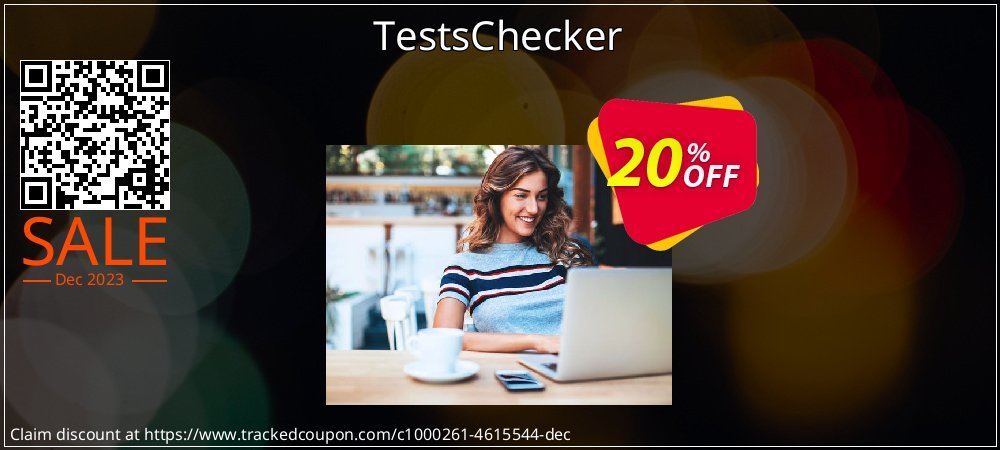 TestsChecker coupon on Tell a Lie Day offering sales