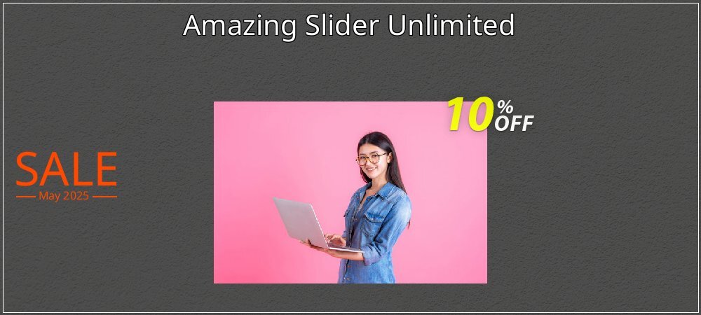 Amazing Slider Unlimited coupon on Mother Day offering discount