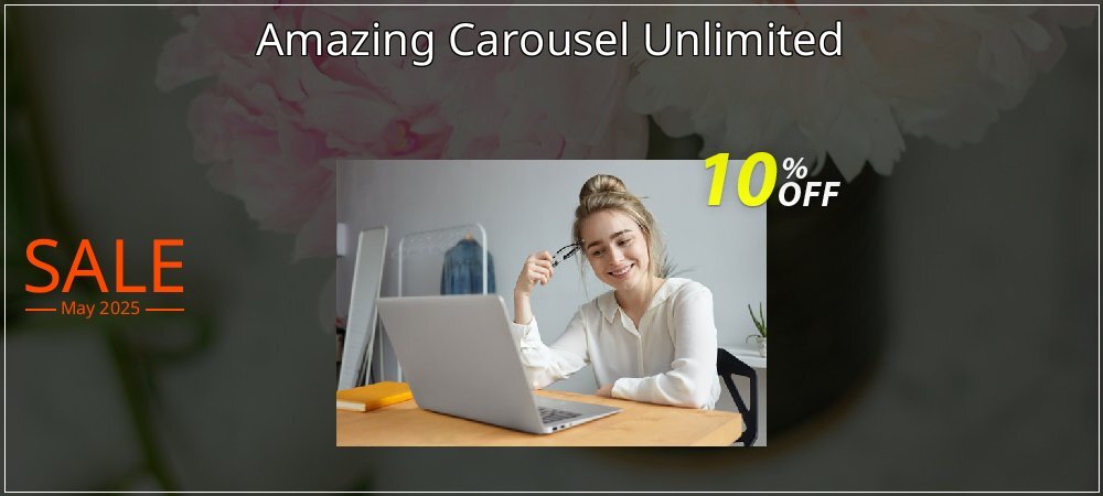 Amazing Carousel Unlimited coupon on Graduation 2025 discounts