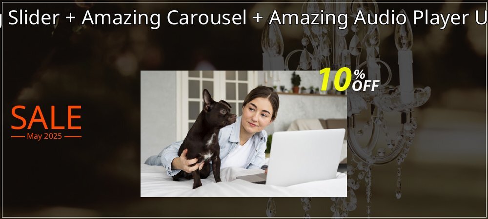 Amazing Slider + Amazing Carousel + Amazing Audio Player Unlimited coupon on World Password Day offering discount