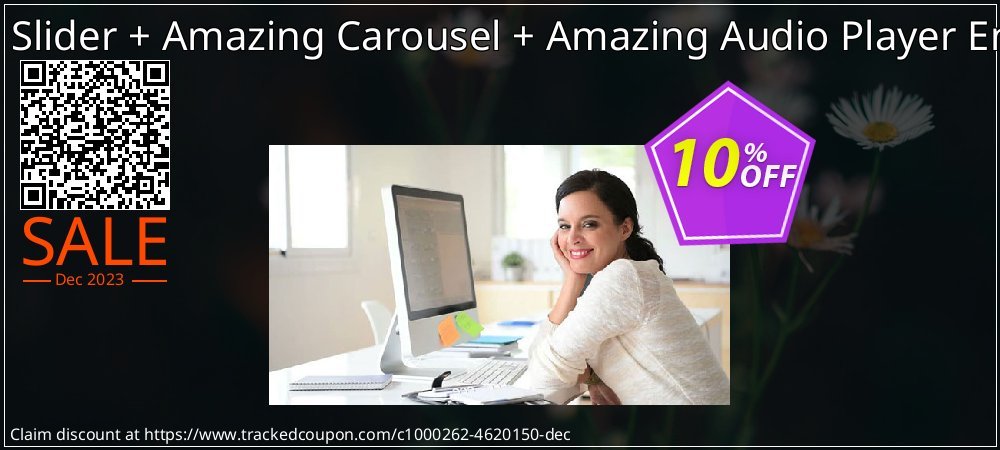 Amazing Slider + Amazing Carousel + Amazing Audio Player Enterprise coupon on National Walking Day offering discount