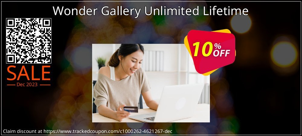 Wonder Gallery Unlimited Lifetime coupon on April Fools' Day offering sales