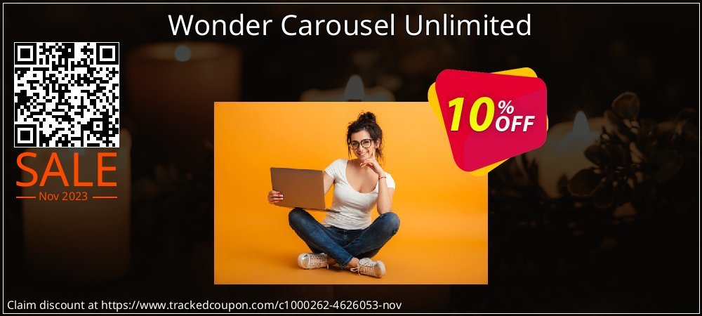 Wonder Carousel Unlimited coupon on Constitution Memorial Day offering discount