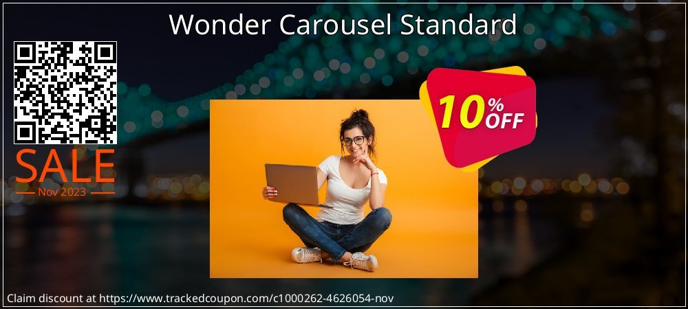 Wonder Carousel Standard coupon on World Password Day offering sales