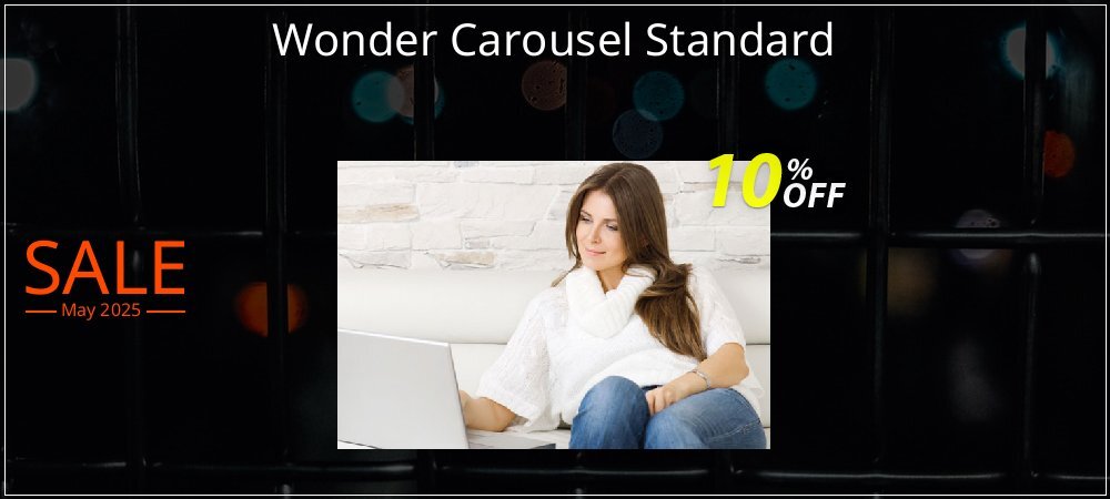 Wonder Carousel Standard coupon on World Password Day offering sales