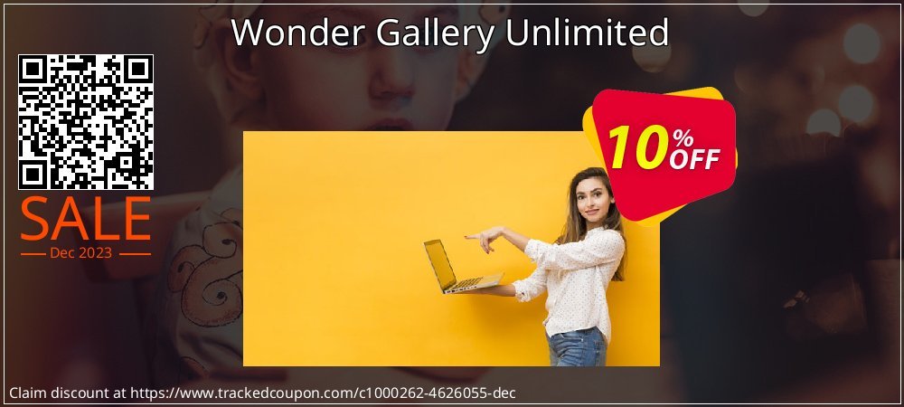 Wonder Gallery Unlimited coupon on National Walking Day offering sales