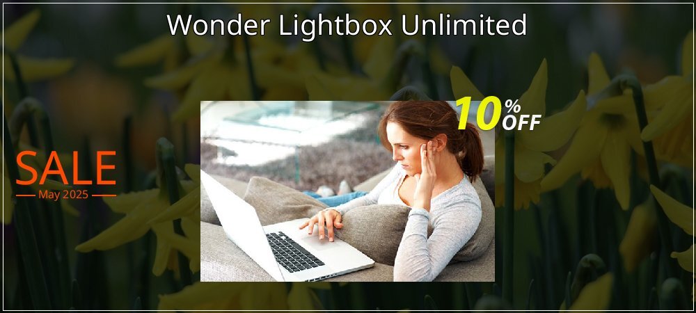 Wonder Lightbox Unlimited coupon on Tell a Lie Day sales