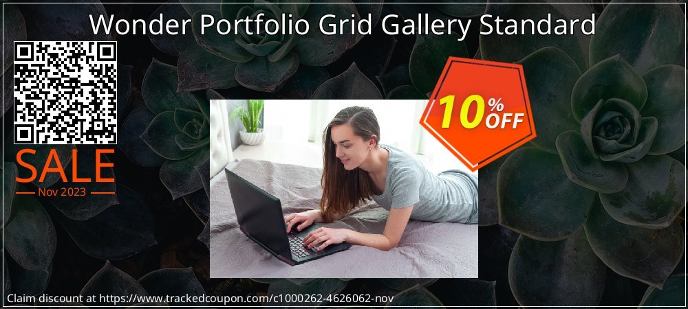 Wonder Portfolio Grid Gallery Standard coupon on April Fools Day offer