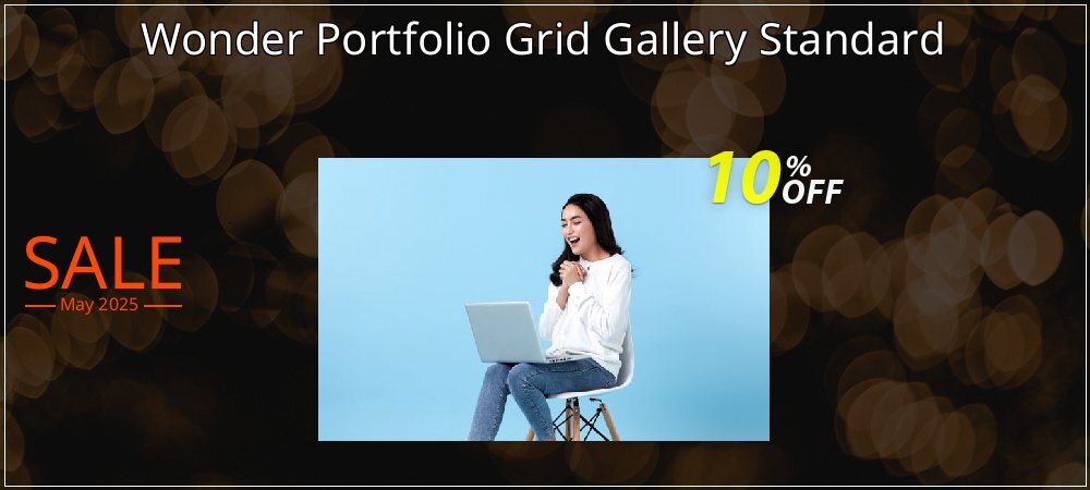 Wonder Portfolio Grid Gallery Standard coupon on April Fools' Day discount