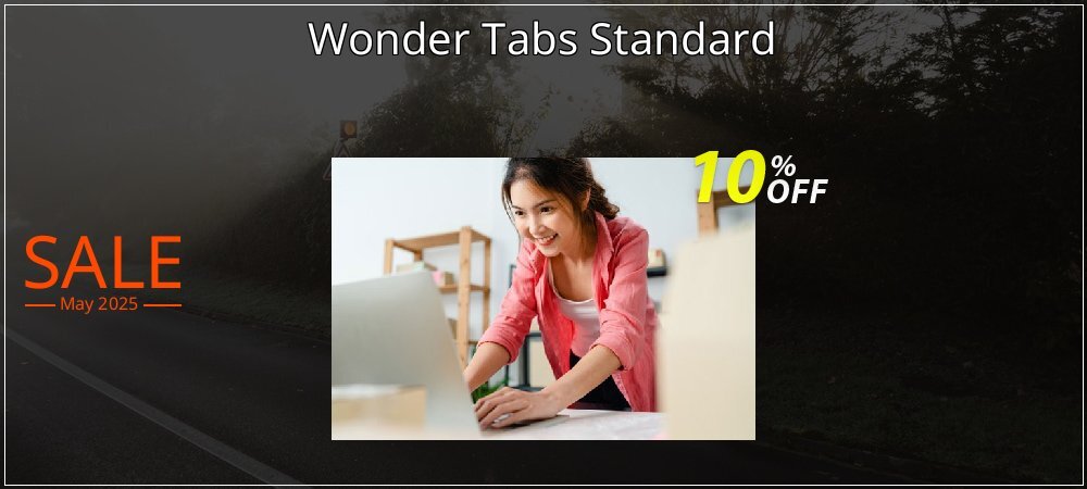 Wonder Tabs Standard coupon on April Fools' Day offering discount