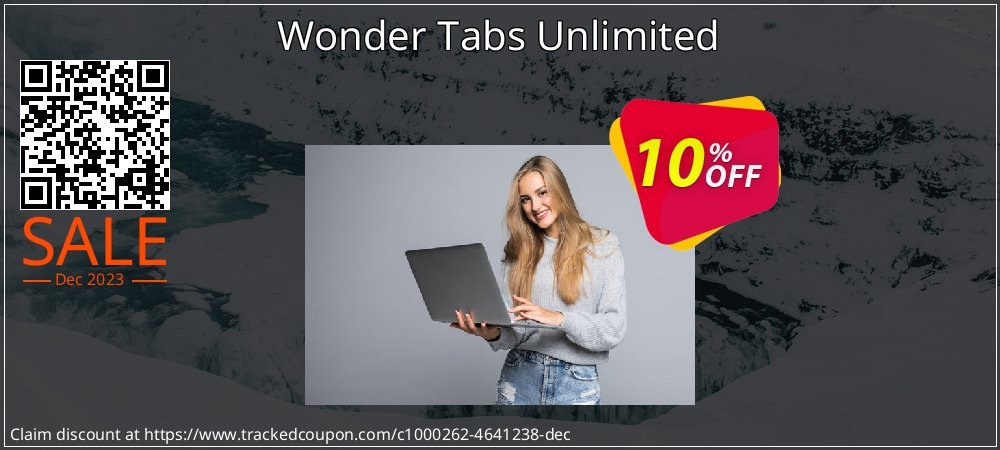 Wonder Tabs Unlimited coupon on Virtual Vacation Day offering discount