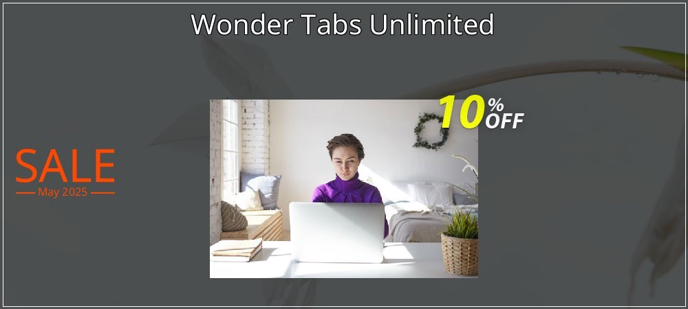 Wonder Tabs Unlimited coupon on Easter Day offering sales