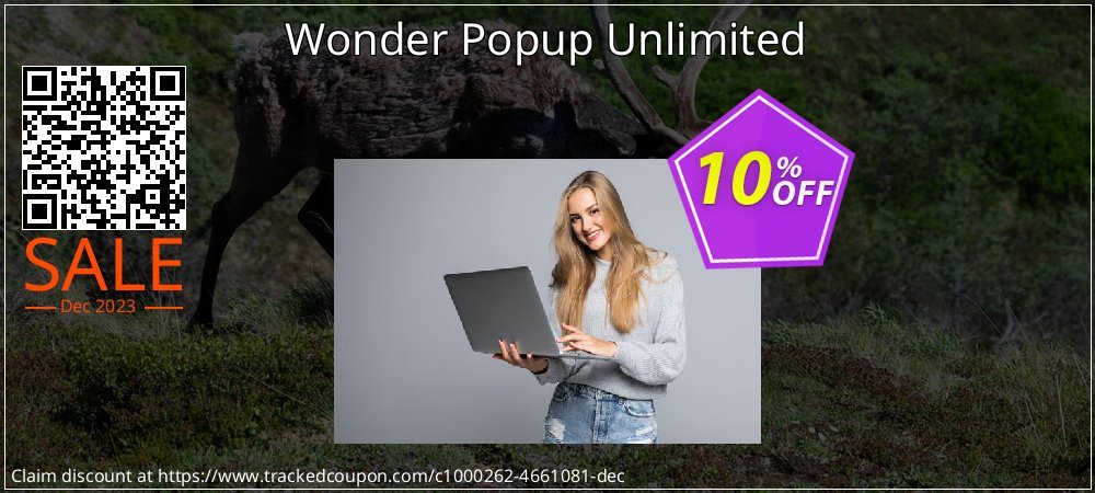 Wonder Popup Unlimited coupon on World Party Day discount