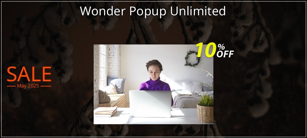 Wonder Popup Unlimited coupon on National Loyalty Day offering discount