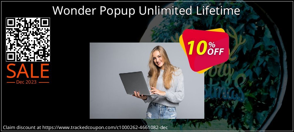 Wonder Popup Unlimited Lifetime coupon on April Fools' Day offering discount