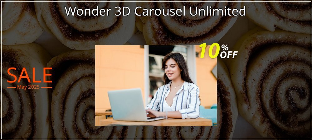 Wonder 3D Carousel Unlimited coupon on World Party Day discounts