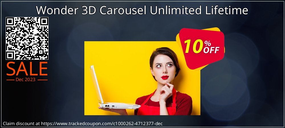Wonder 3D Carousel Unlimited Lifetime coupon on April Fools' Day promotions