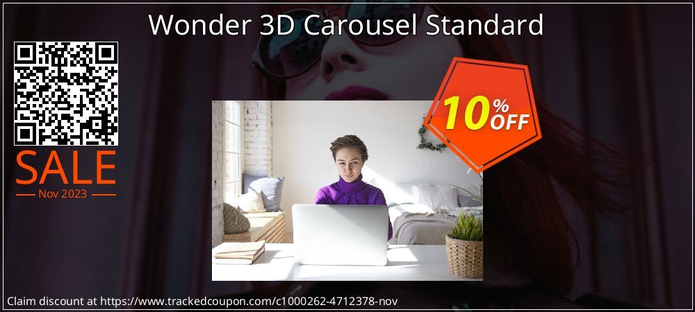 Wonder 3D Carousel Standard coupon on Easter Day sales