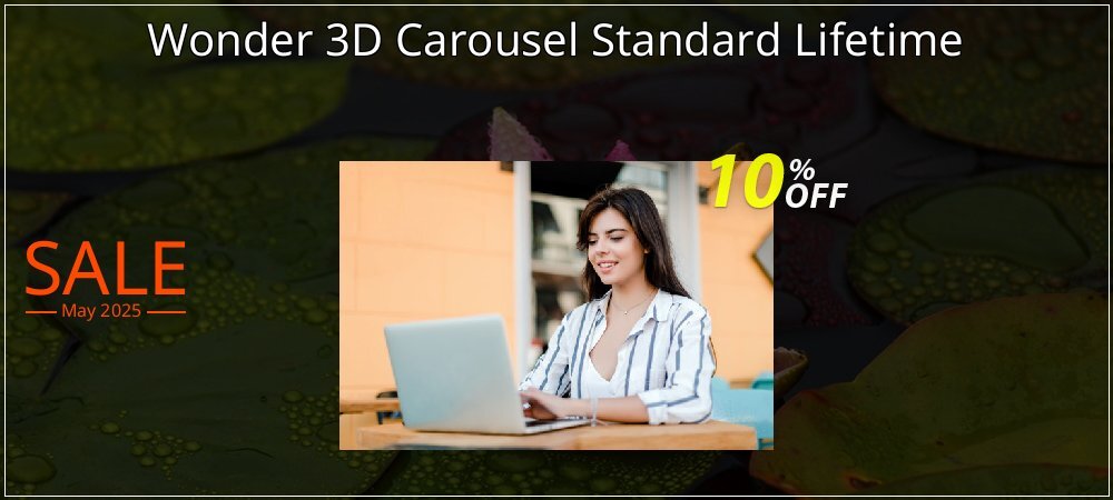 Wonder 3D Carousel Standard Lifetime coupon on World Password Day discounts