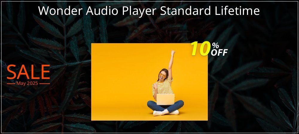 Wonder Audio Player Standard Lifetime coupon on World Party Day promotions