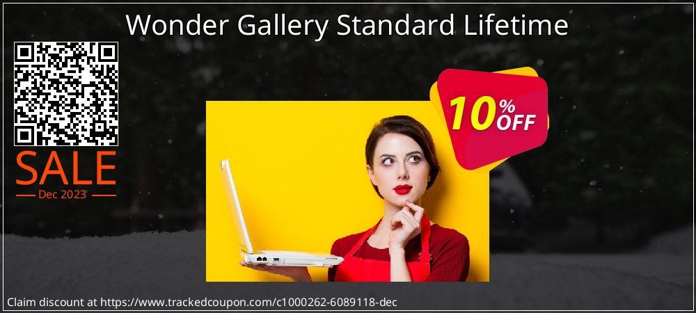 Wonder Gallery Standard Lifetime coupon on Constitution Memorial Day offer