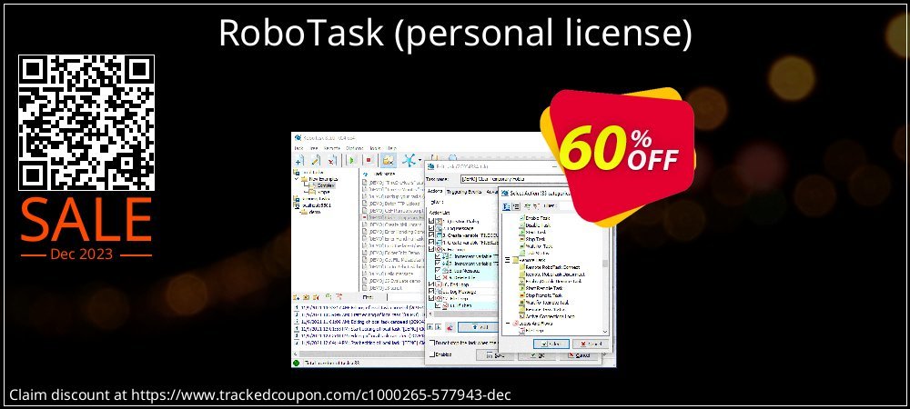 RoboTask - personal license  coupon on Korean New Year offering discount