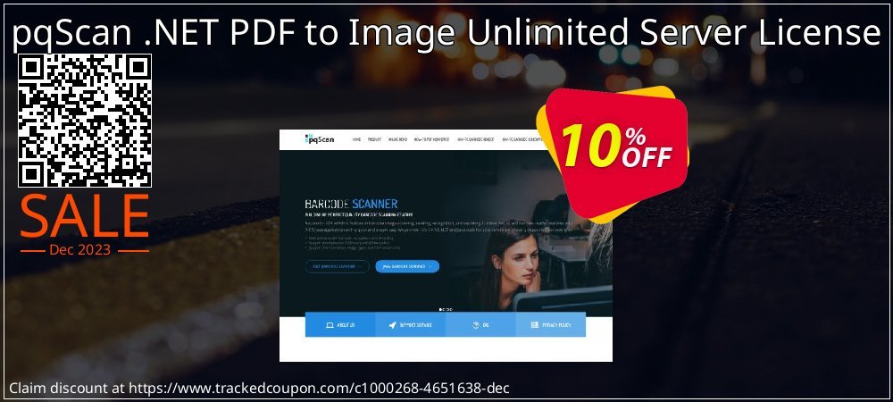pqScan .NET PDF to Image Unlimited Server License coupon on Easter Day discounts