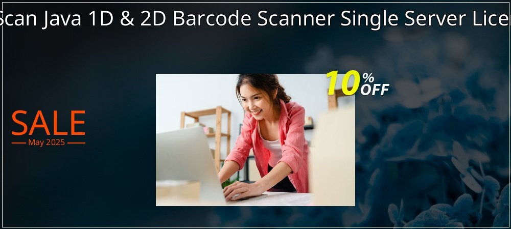 pqScan Java 1D & 2D Barcode Scanner Single Server License coupon on National Pizza Party Day offering discount