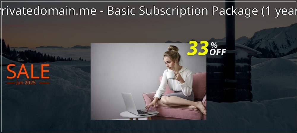 Privatedomain.me - Basic Subscription Package - 1 year  coupon on National French Fry Day offer