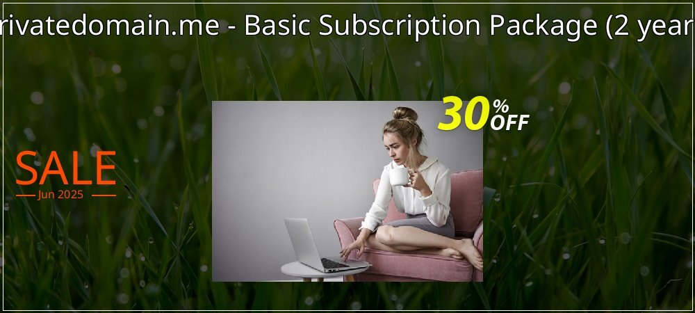 Privatedomain.me - Basic Subscription Package - 2 years  coupon on World Party Day offer