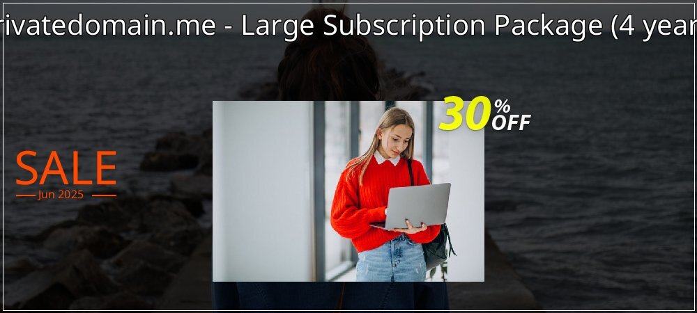 privatedomain.me - Large Subscription Package - 4 years  coupon on Tell a Lie Day offer