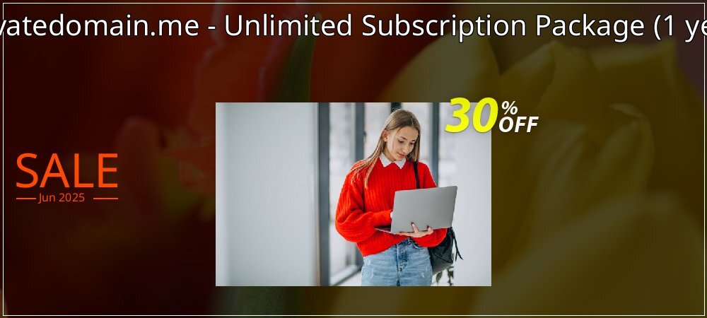 Privatedomain.me - Unlimited Subscription Package - 1 year  coupon on April Fools' Day offering sales