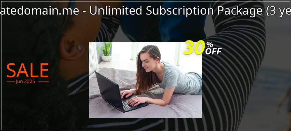 Privatedomain.me - Unlimited Subscription Package - 3 years  coupon on Tattoo Day deals