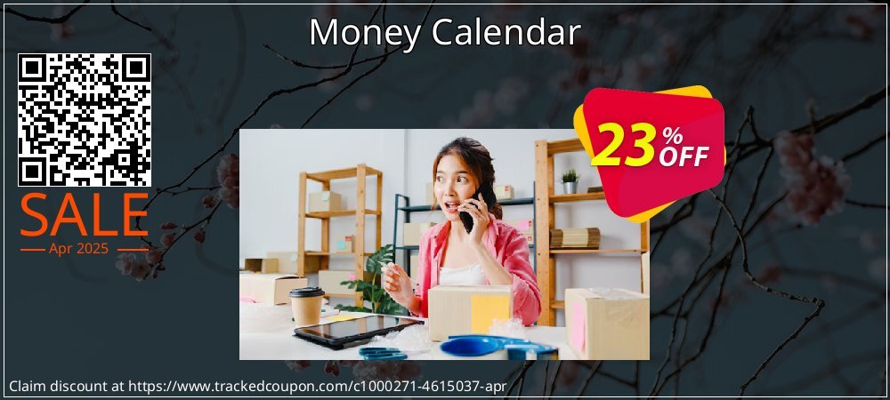 Money Calendar coupon on Working Day offering discount