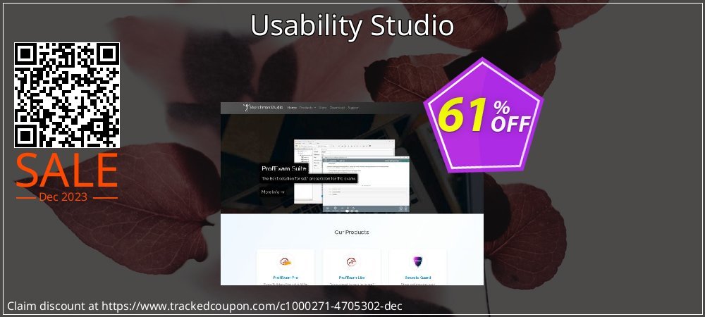 Usability Studio coupon on Working Day promotions