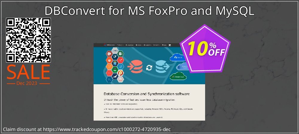 DBConvert for MS FoxPro and MySQL coupon on Mother Day sales